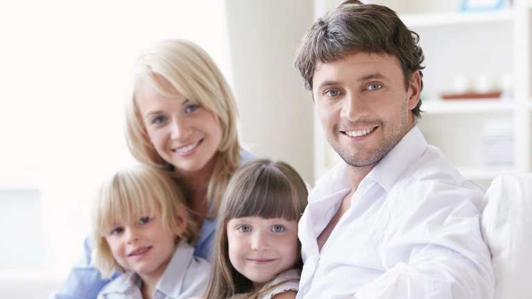 young family at the dentist in hampton park