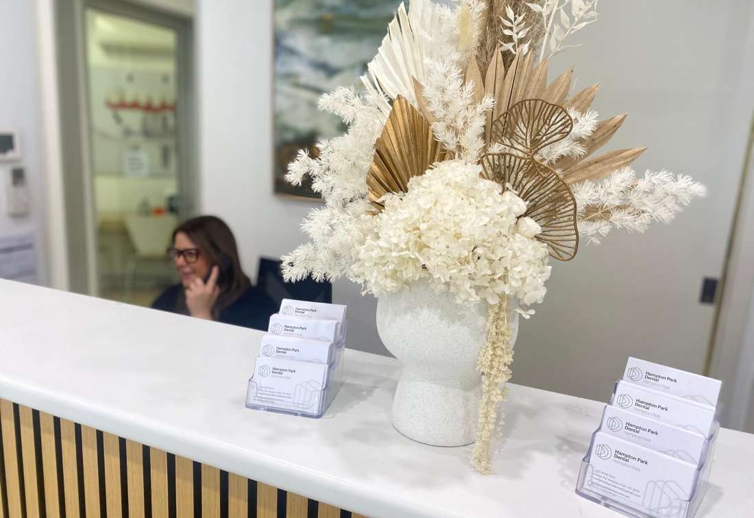 Hampton Park Dental Reception 2