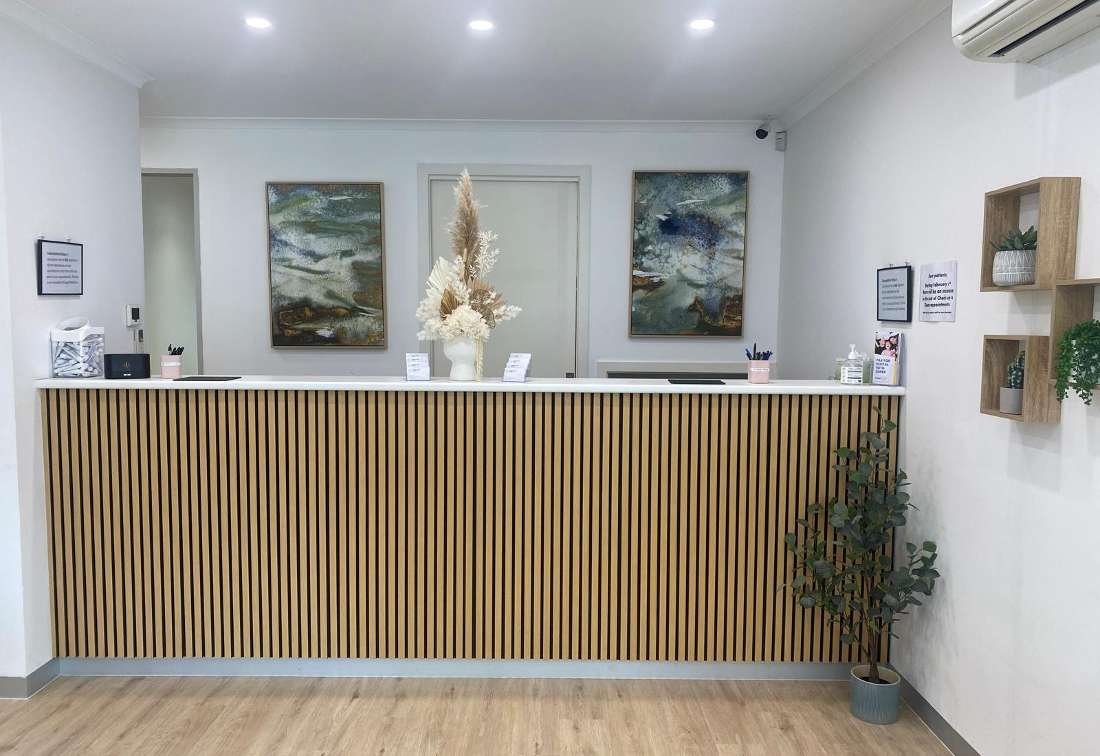 Hampton Park Dental Reception Area